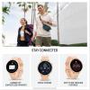 image:imageGarmin vvoactive 6 Health and Fitness GPS Smartwatch  AMOLED Display Up to 11 Days Battery Metallic Jasper Green with Matching BandPink Dawn