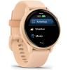 image:imageGarmin vvoactive 6 Health and Fitness GPS Smartwatch  AMOLED Display Up to 11 Days Battery Metallic Jasper Green with Matching BandPink Dawn
