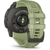image:imageGarmin Instinct 3  50 mm AMOLED Display Rugged Outdoor GPS Smartwatch Builtin Flashlight Alpine Rush Collection Limited Edition Color Fern Green with Fern Green Band