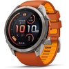 image:imageGarmin fnix 9 Pro Solar inReach Titanium 51mm GraphiteBlackAutumn OrangeSpark Orange