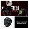 image:imageGarmin fnix 9 Pro Solar inReach Titanium 51mm GraphiteBlackBlackPebble Gray