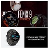 image:imageGarmin fnix 9 Pro Solar inReach Titanium 51mm GraphiteBlackBlackPebble Gray