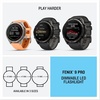 image:imageGarmin fnix 9 Pro Solar inReach Titanium 51mm GraphiteBlackBlackPebble Gray