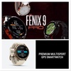 image:imageGarmin fnix 9 Pro Solar inReach Titanium 51mm GraphiteBlackCreamFog Gray