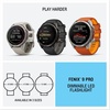 image:imageGarmin fnix 9 Pro Solar inReach Titanium 51mm GraphiteBlackFog GrayDark Sandstone