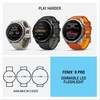 image:imageGarmin fnix 9 Pro Solar inReach Titanium 51mm GraphiteBlackFog GrayDark Sandstone