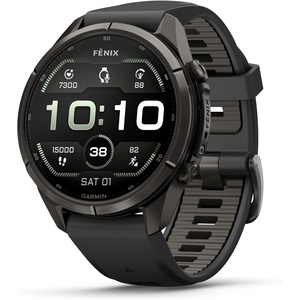 image:imageGarmin fnix 9 Pro Solar inReach Titanium 51mm GraphiteBlackBlackPebble Gray